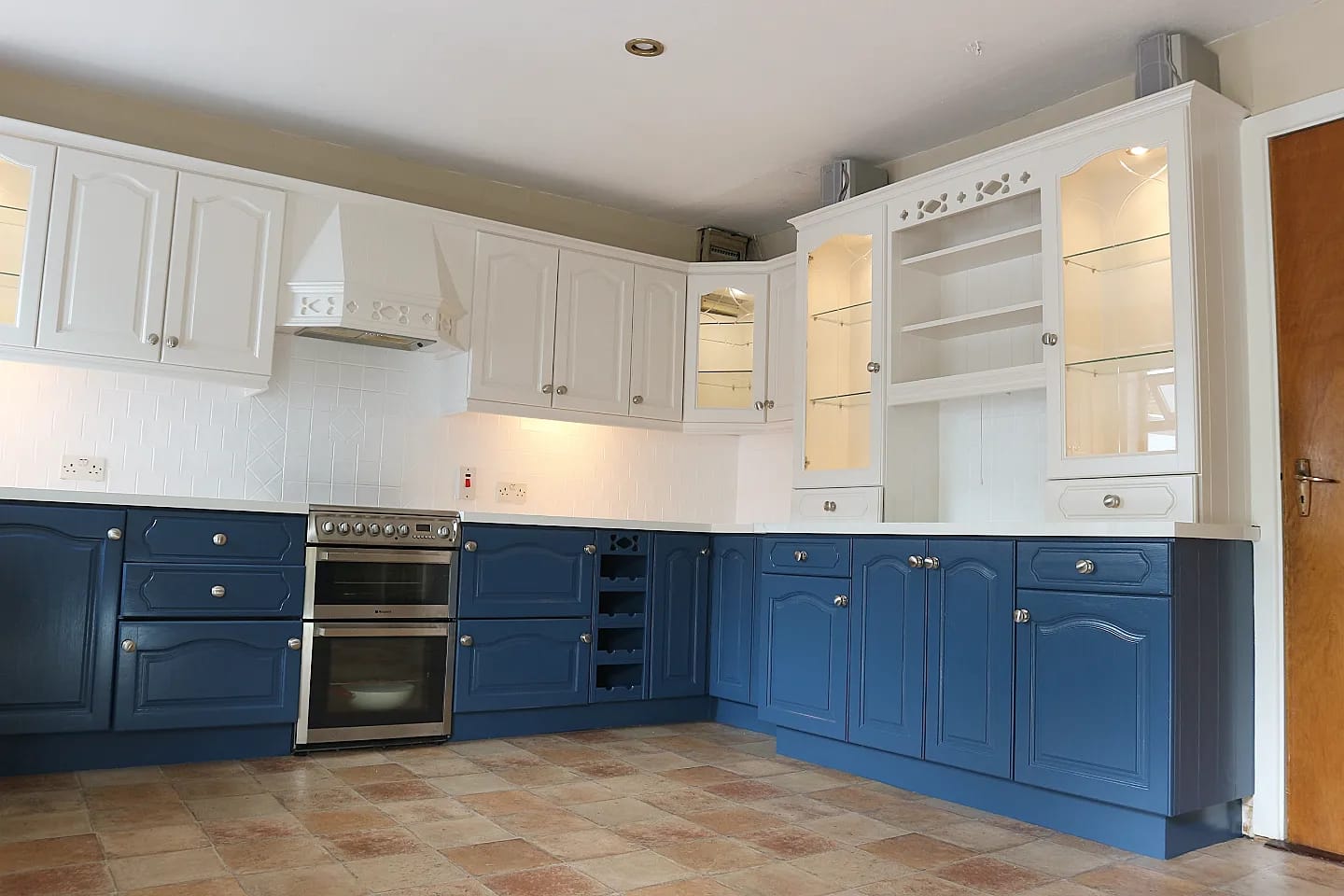 Before and after kitchen cabinet painting transformation in Limerick - After